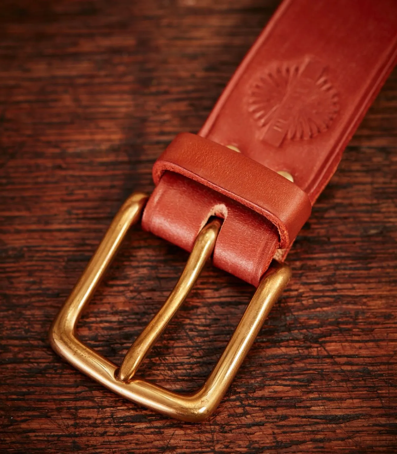 Unlined Bridle Leather Belt In London Tan*Purdey Store