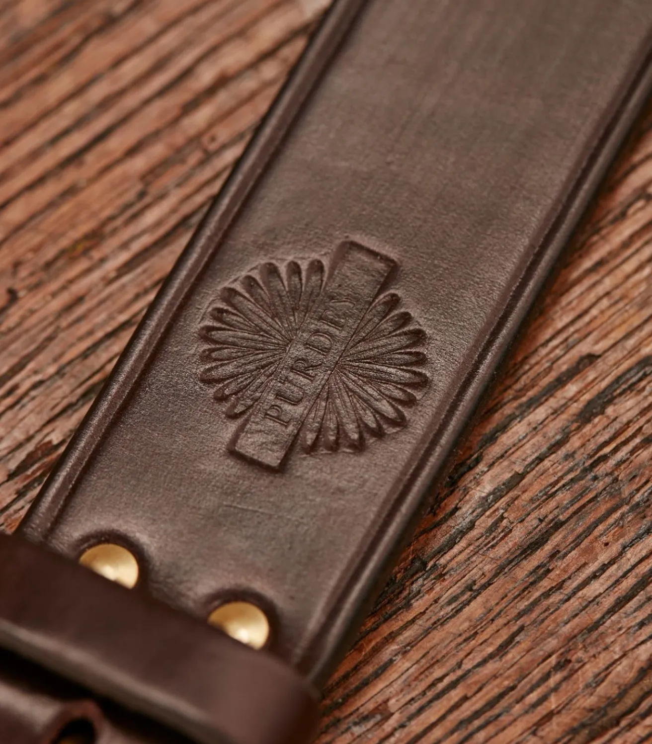 Unlined Bridle Leather Belt In Havana*Purdey Discount