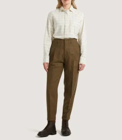 Women'S Brushed Cotton Sporting Shirt*Purdey Fashion