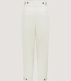 Women'S Brushed Cotton Twill Paddock Trousers In Stone*Purdey Best
