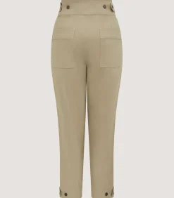 Women'S Brushed Cotton Twill Paddock Trousers In Khaki*Purdey Hot