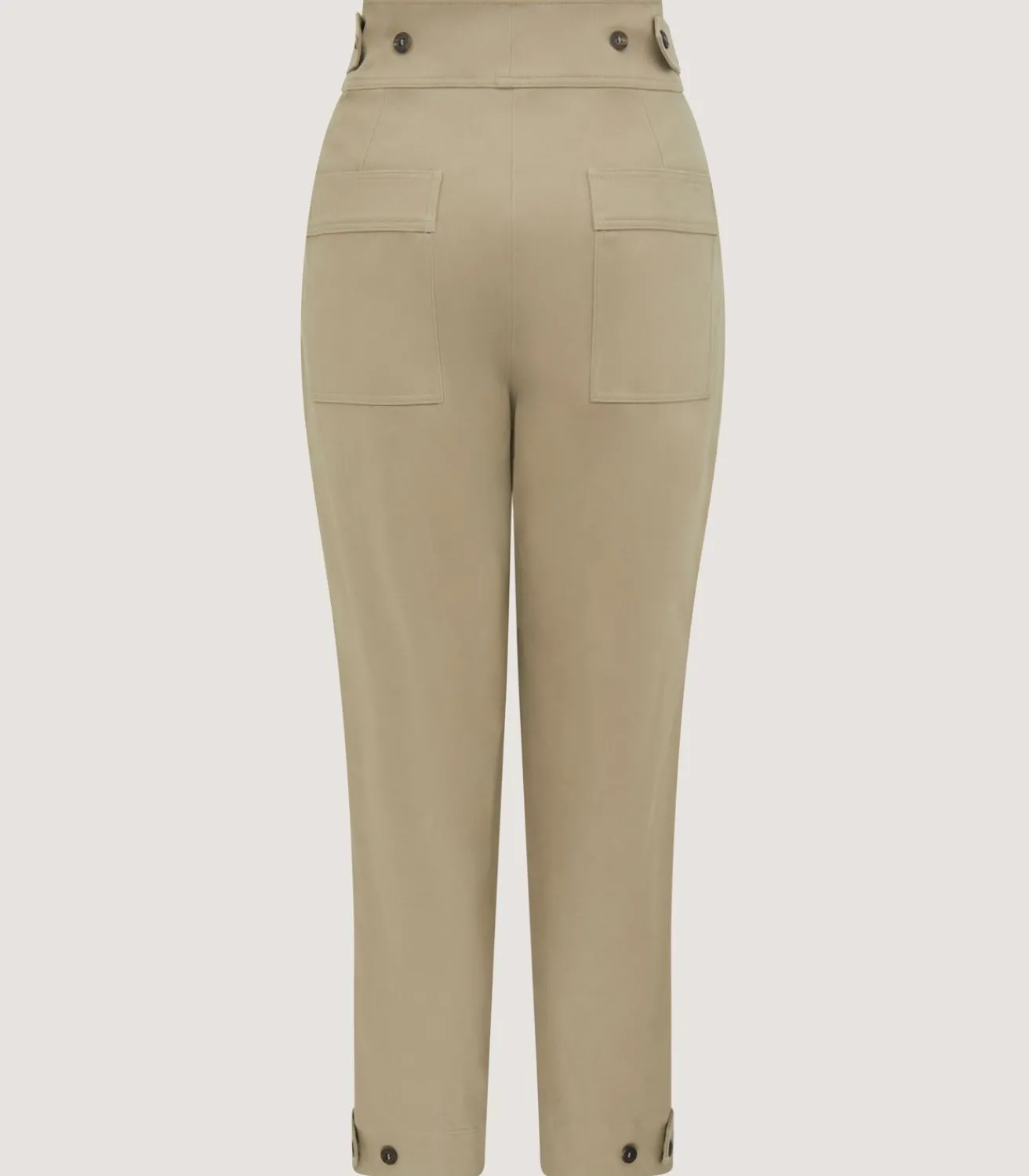 Women'S Brushed Cotton Twill Paddock Trousers In Khaki*Purdey Hot