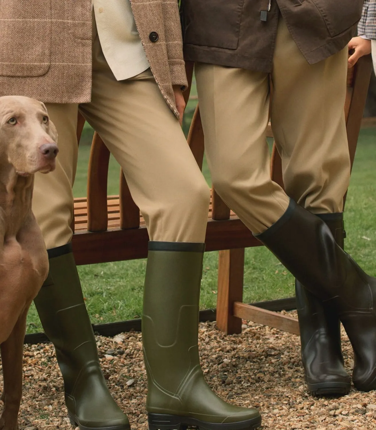 Women'S Brushed Cotton Twill Paddock Trousers In Khaki*Purdey Hot