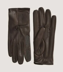 Women'S Cape Leather Sporting Glove - Velcro Cuff In Brown*Purdey Best Sale
