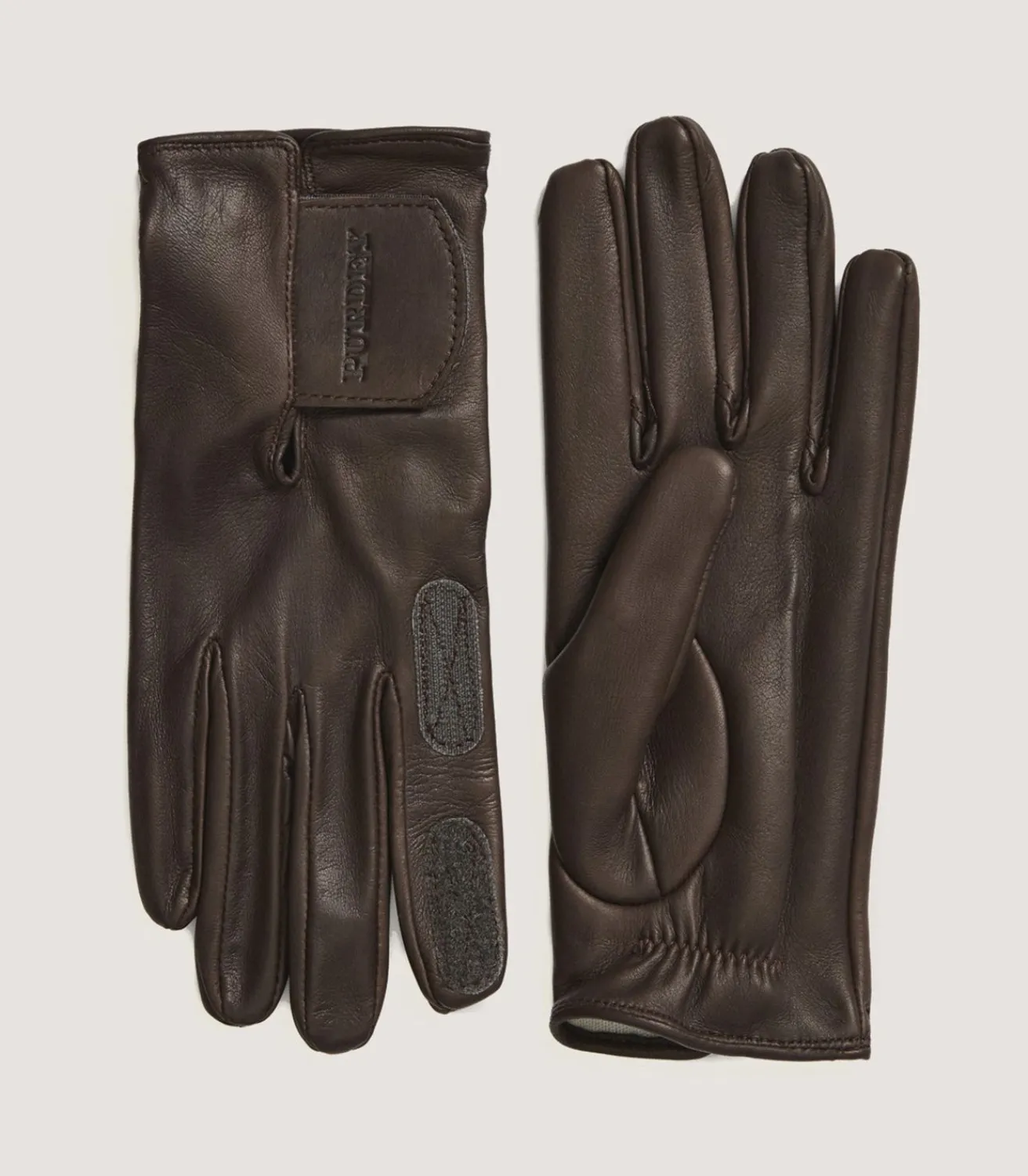 Women'S Cape Leather Sporting Glove - Velcro Cuff In Brown*Purdey Best Sale