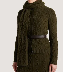 Women'S Cashmere Aran Cardigan*Purdey Flash Sale