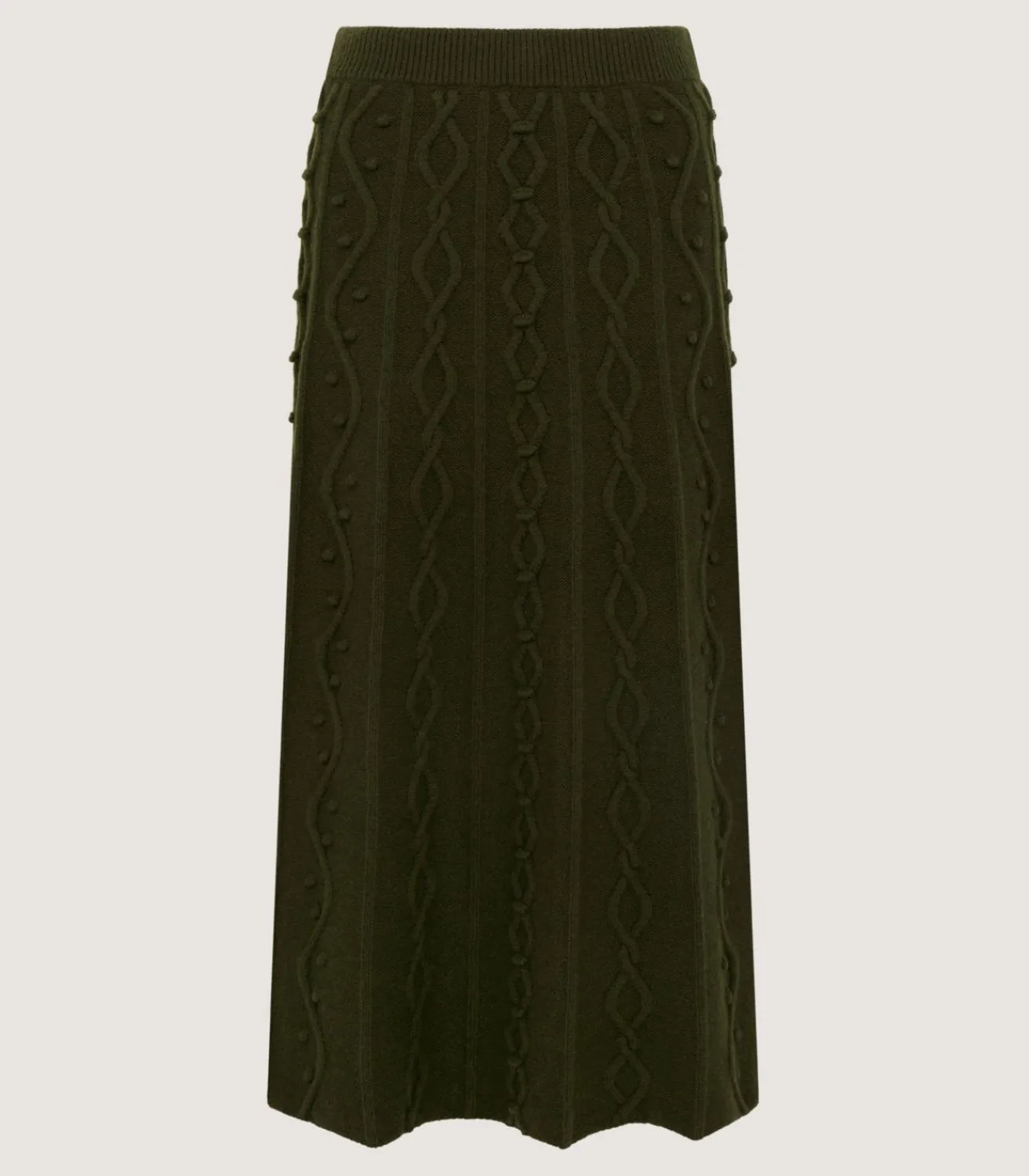 Women'S Cashmere Aran Skirt*Purdey Hot