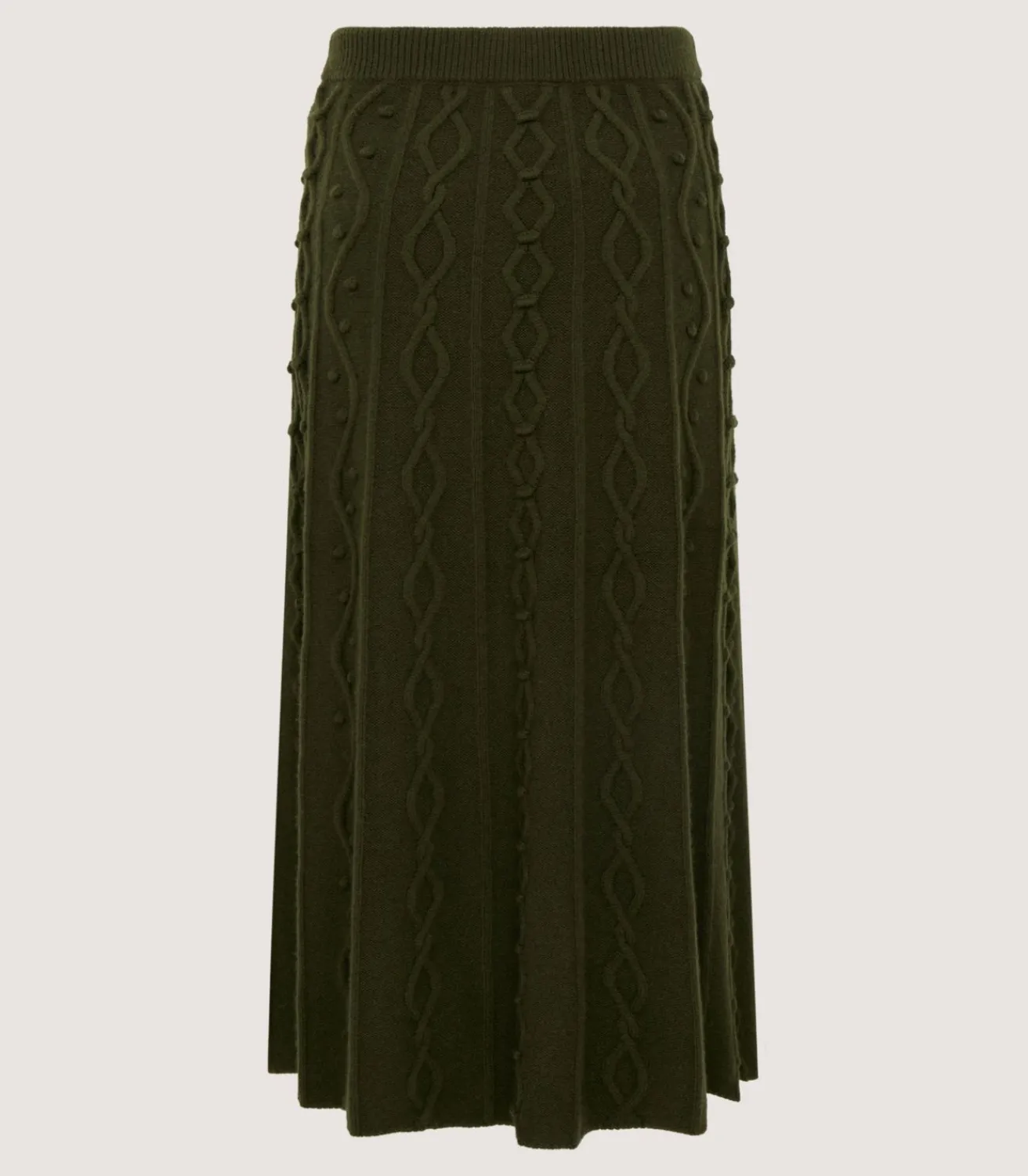 Women'S Cashmere Aran Skirt*Purdey Hot