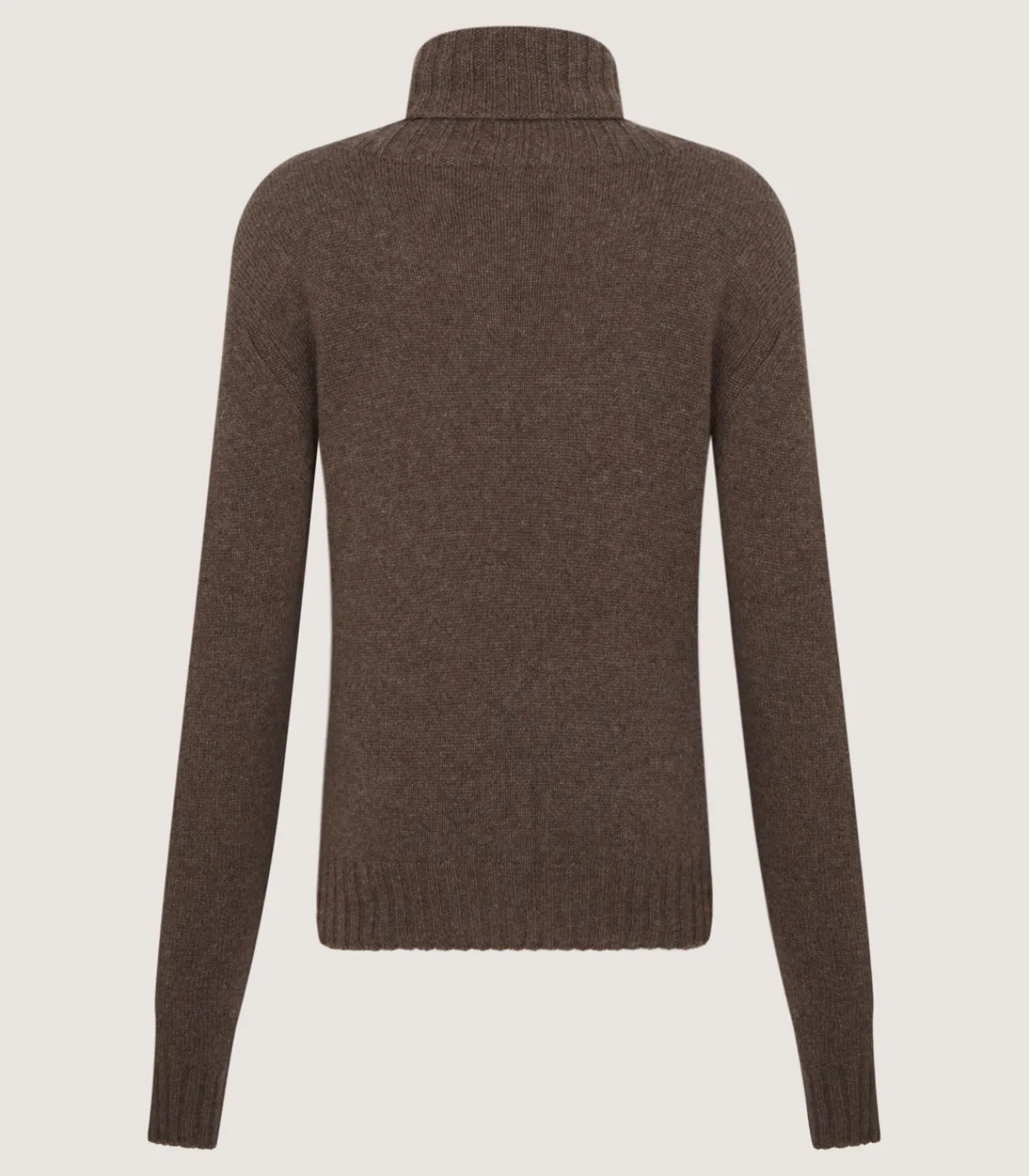 Women'S Cashmere Turtleneck Sweater With Chest Pocket*Purdey Shop
