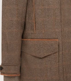 Women'S Cashmere Tweed Raglan Field Coat*Purdey Clearance