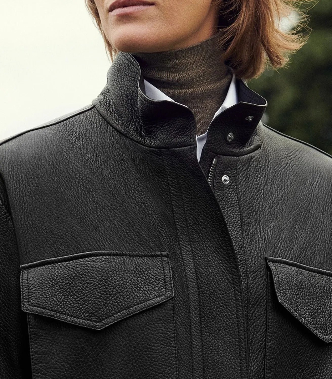 Women'S Deerskin Field Jacket*Purdey New