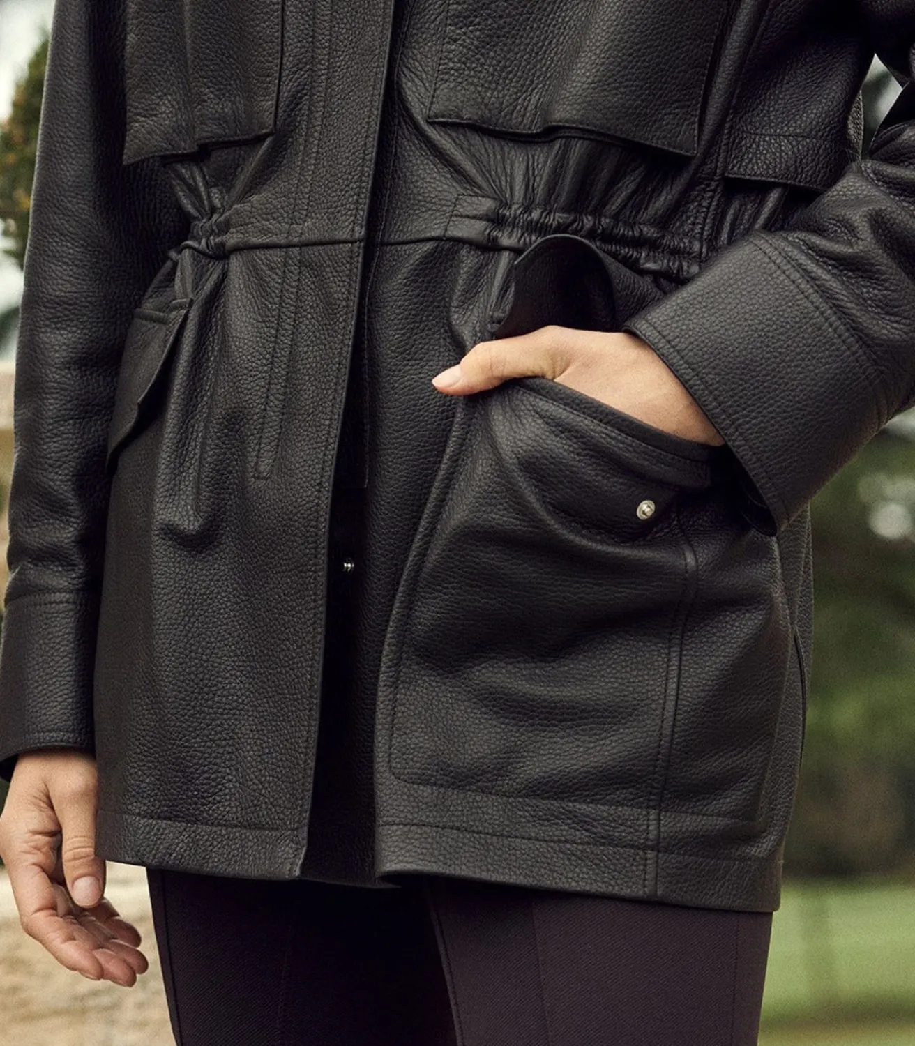 Women'S Deerskin Field Jacket*Purdey New