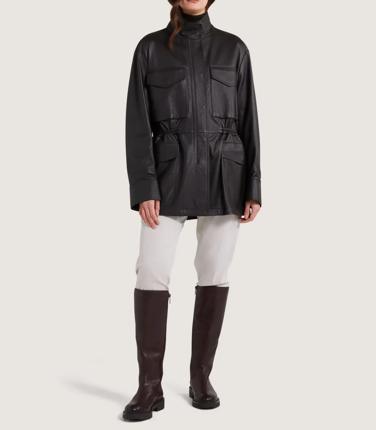 Women'S Deerskin Field Jacket*Purdey New