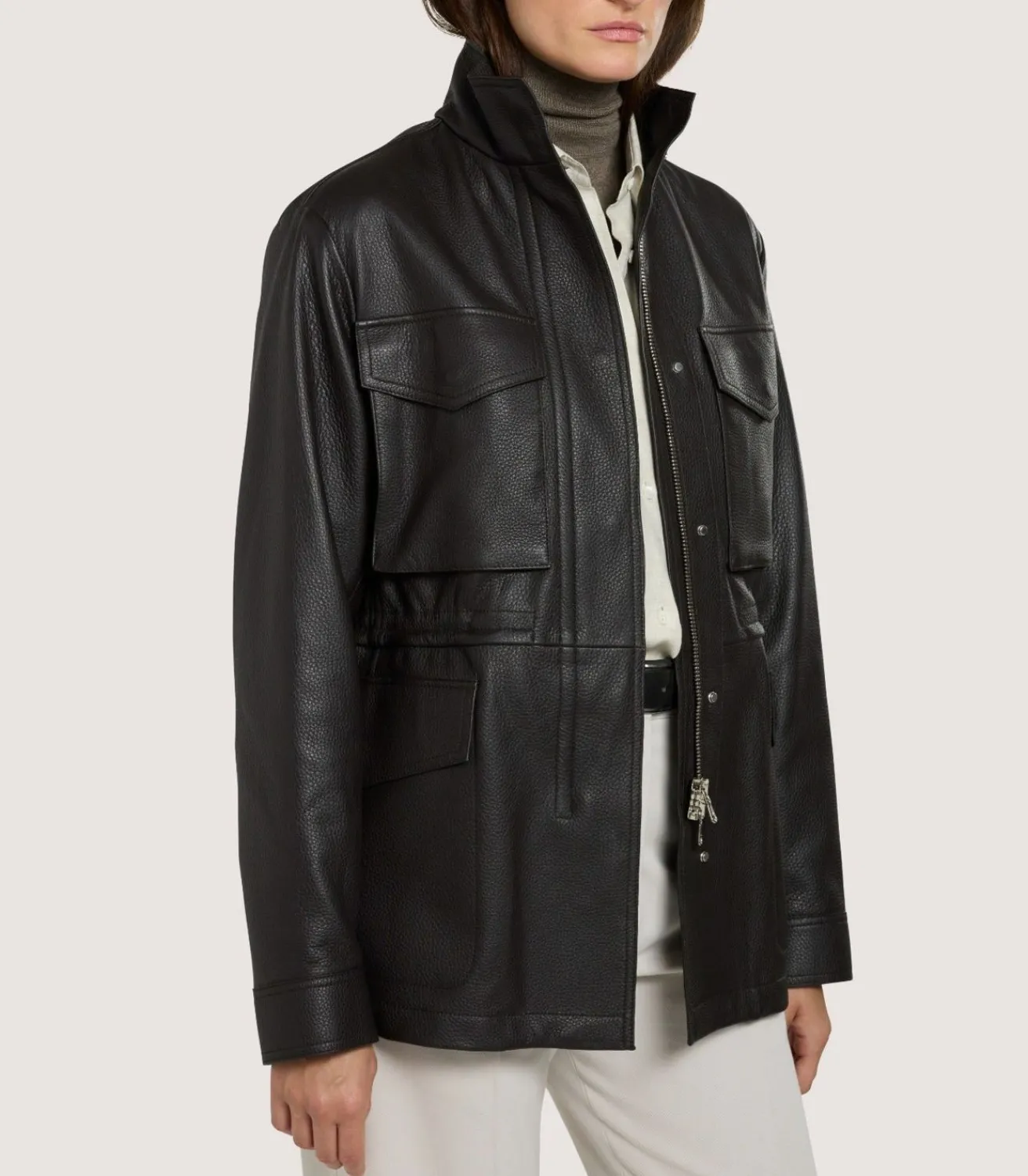 Women'S Deerskin Field Jacket*Purdey New