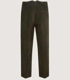 Women'S Double Pleat Trouser In Loden*Purdey Outlet