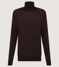 Women'S Extra Fine Worsted Cashmere Turtleneck*Purdey Hot