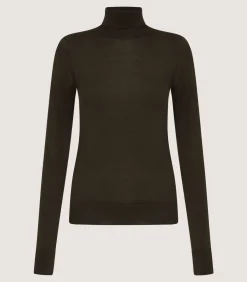 Women'S Extra Fine Worsted Cashmere Turtleneck*Purdey Best