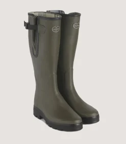 Women'S Le Chameau Vierzon Jersey Boot In Forest Green*Purdey Fashion