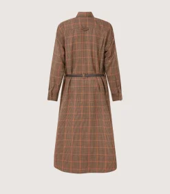 Women'S Merino Country Check Shirt Dress*Purdey Cheap