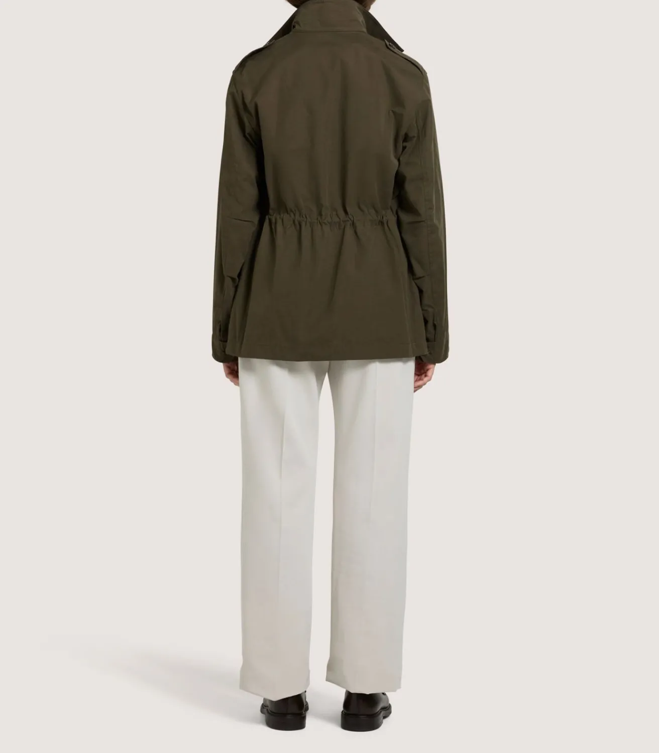Women'S Olive Field Jacket*Purdey Discount
