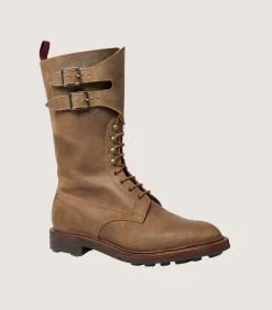 Women'S Rough Out Nubuck Twin Strap Boots With Ridgeway Sole*Purdey Discount