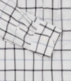 Women'S Summer Sporting Windowpane Shirt*Purdey Cheap