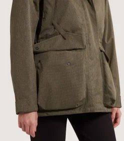 Women'S Technical Lancashire Field Coat In Drab*Purdey Store