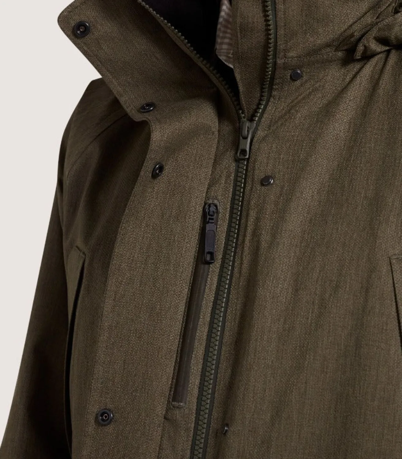 Women'S Technical Lancashire Field Coat In Drab*Purdey Store