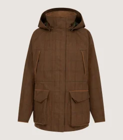 Women'S Technical Tweed Lancashire Field Coat*Purdey Clearance