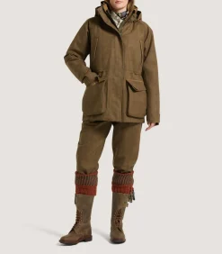 Women'S Technical Tweed Lancashire Field Coat*Purdey Clearance