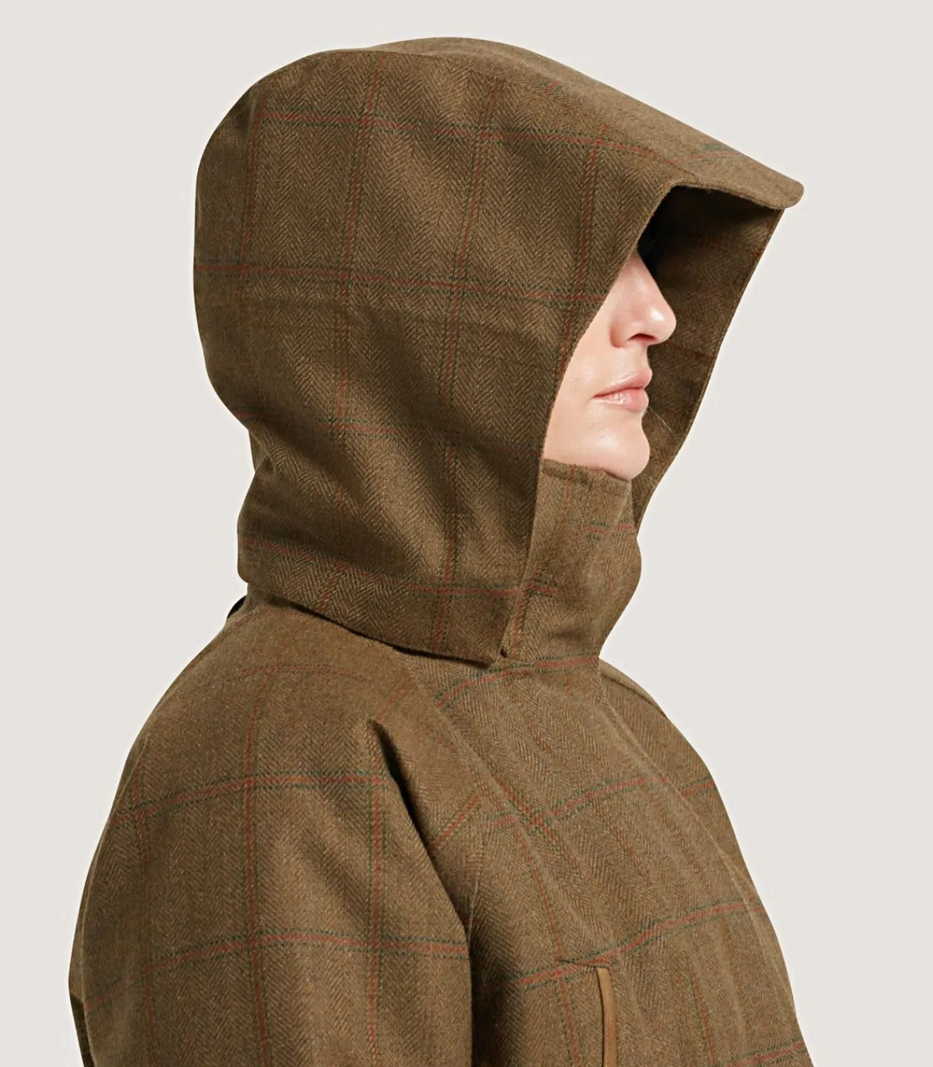 Women'S Technical Tweed Lancashire Field Coat*Purdey Clearance