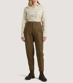 Women'S Technical Tweed Two Pleat Sporting Trouser In Lomond*Purdey Sale