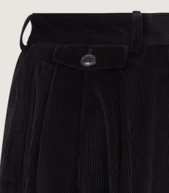 Women'S Triple Pleat Trouser In Black*Purdey Best