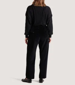 Women'S Triple Pleat Trouser In Black*Purdey Best