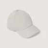 Wool Cotton Baseball Cap In Stone*Purdey Fashion