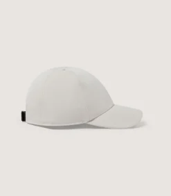 Wool Cotton Baseball Cap In Stone*Purdey Fashion